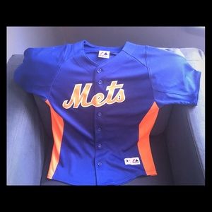 Boys Mets Jersey..official Majestic Sports Wear.